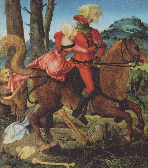 Hans Baldung Grien Knight, Death and girl